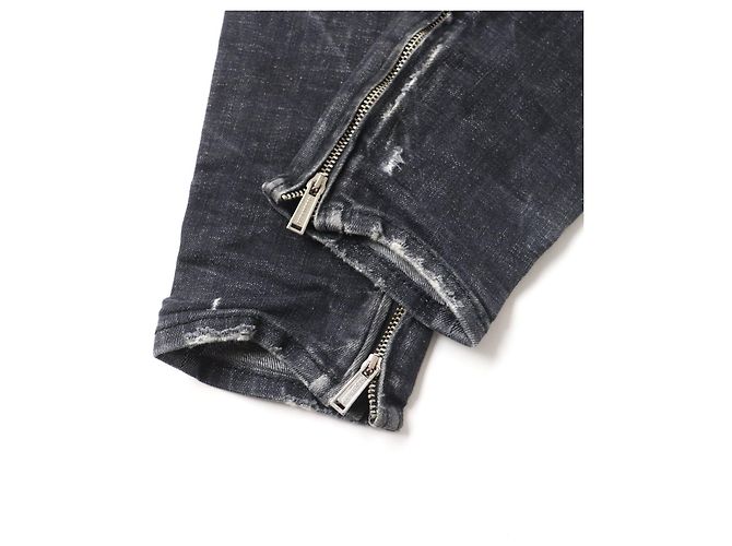 Calça jeans preta DSQUARED2 para mulheres - vista 6