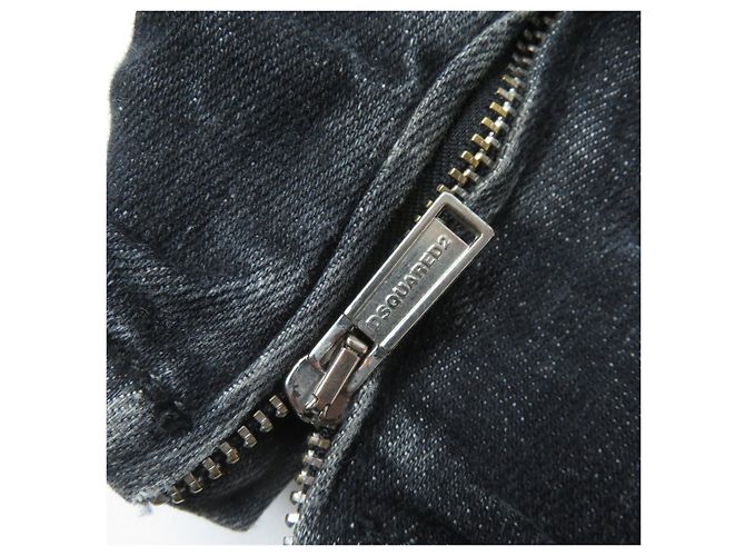 Calça jeans preta DSQUARED2 para mulheres - vista 8
