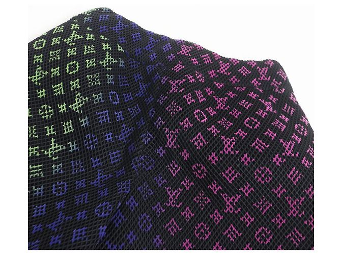 Shorts Monogramma Gradiente Amen Break Louis Vuitton Nero - vista 4