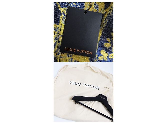 Casaco Trench Louis Vuitton Azul Marinho 50 - vista 10
