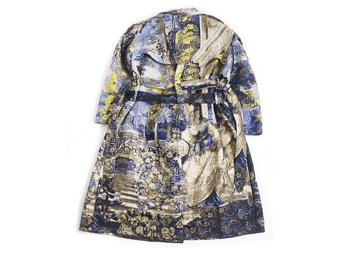 Casaco Trench Louis Vuitton Azul Marinho 50 - vista 4