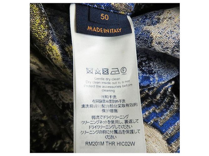 Casaco Trench Louis Vuitton Azul Marinho 50 - vista 7