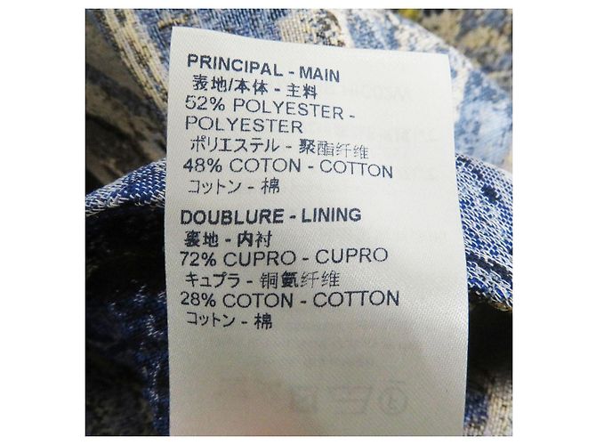 Casaco Trench Louis Vuitton Azul Marinho 50 - vista 8
