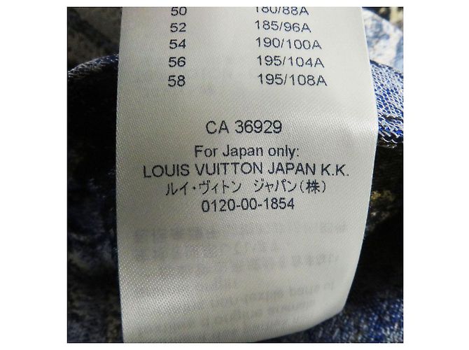 Casaco Trench Louis Vuitton Azul Marinho 50 - vista 9