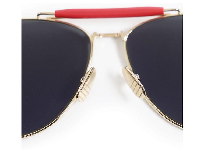 Óculos de sol espelhados em forma de gota Thom Browne TB-015 - vista 5