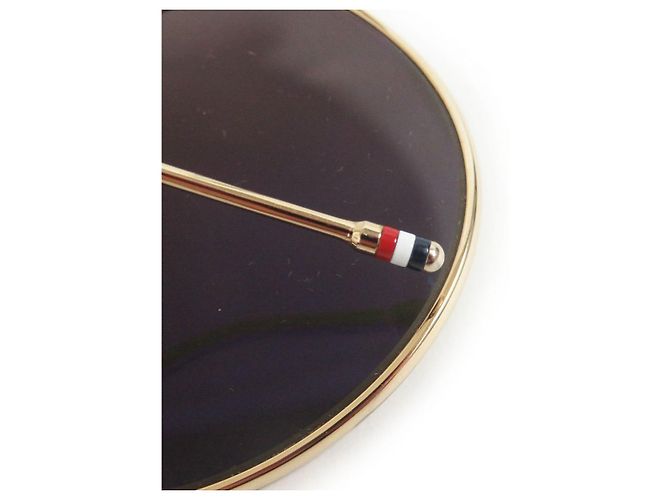 Óculos de sol espelhados em forma de gota Thom Browne TB-015 - vista 6