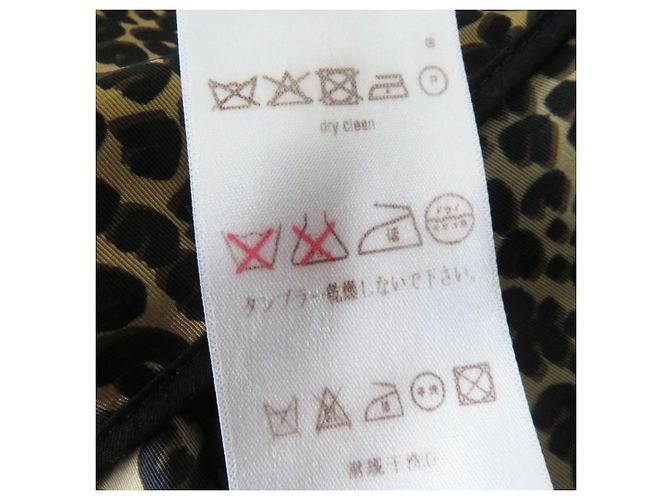 Abrigo trench de nylon leopardo Louis Vuitton marrón - vista 10