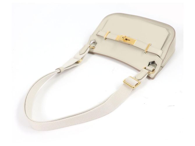 Hermès Borsa a spalla Hermes Gypsiere Evercolor Grigio - vista 5