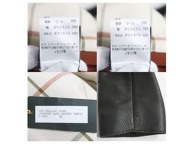 Loewe Cappotto in pelle di cervo Loro Piana Rain System XL - vista 10