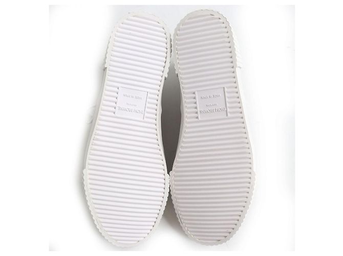 Tênis mid-top em lona Thom Browne cinza 8 - vista 8