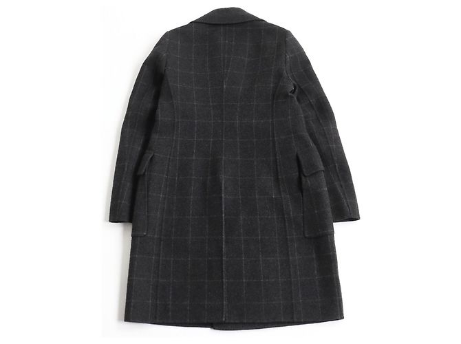 Abrigo Chester Doble de Cachemira Bottega Veneta Gris Castaño - vista 4