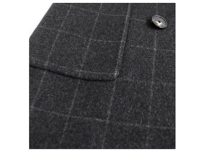 Abrigo Chester Doble de Cachemira Bottega Veneta Gris Castaño - vista 6
