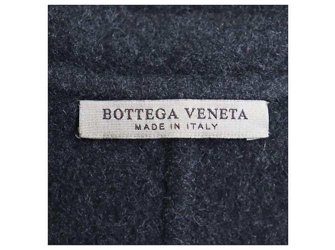 Abrigo Chester Doble de Cachemira Bottega Veneta Gris Castaño - vista 7