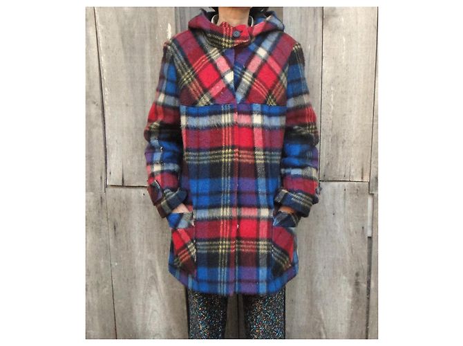 Autre Marque Abrigo duffle Creación Davos de lana Multicolor - vista 4