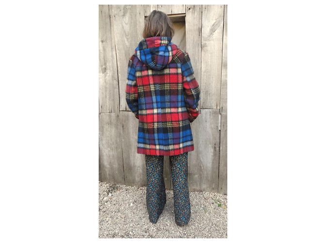 Autre Marque Abrigo duffle Creación Davos de lana Multicolor - vista 5