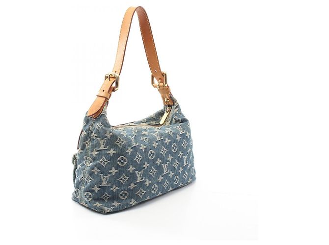 Sac à bandoulière Louis Vuitton Monogram Denim Baggy PM - vue 2