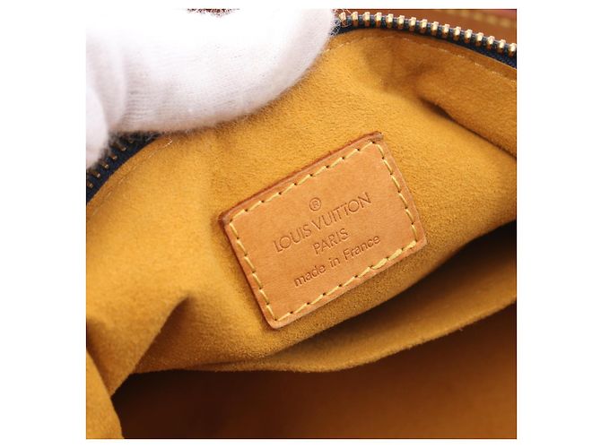 Sac à bandoulière Louis Vuitton Monogram Denim Baggy PM - vue 4