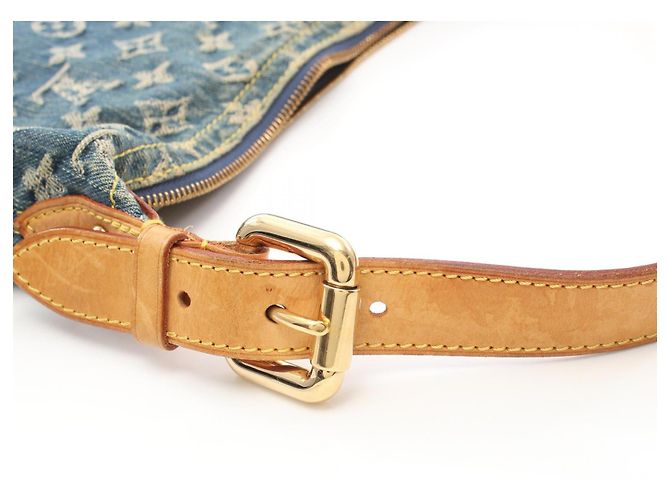 Sac à bandoulière Louis Vuitton Monogram Denim Baggy PM - vue 6