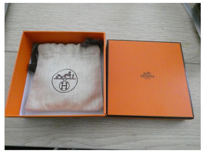 campanella, linguetta e lucchetto hermès nuovo per borsa hermès scatola dustbag Rosso - vista 7