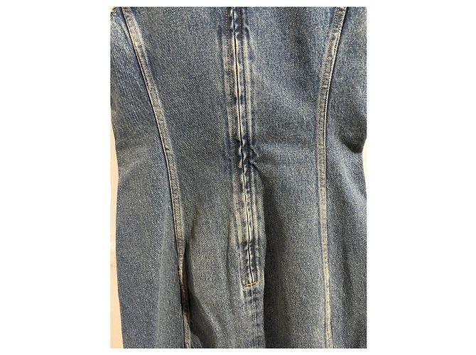 Abito GIVENCHY T.FR 38 Cotone Blu - vista 10