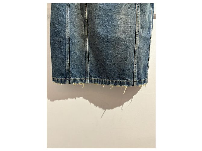 Abito GIVENCHY T.FR 38 Cotone Blu - vista 3