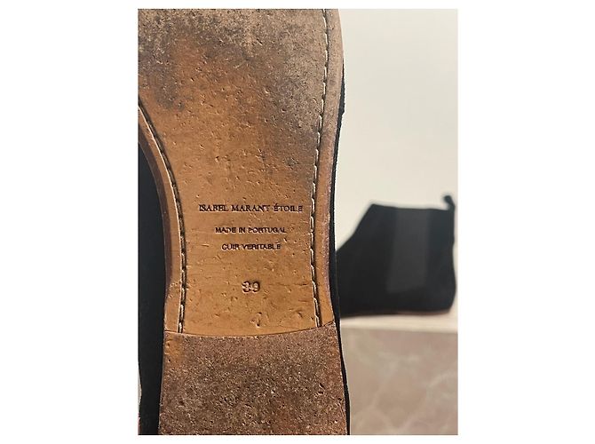 ISABEL MARANT ETOILE Stiefeletten T.EU 39 Wildleder - Ansicht 8