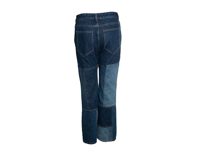 Chloé, Patchwork-Jeans in Blau - Ansicht 3