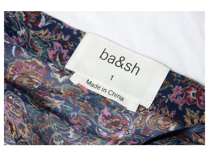 Ba&sh, blusa envolvente Danny con estampado floral Multicolor - vista 6