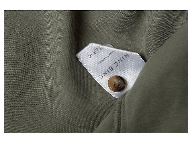 Anine Bing, camicia verde con tasche - vista 5