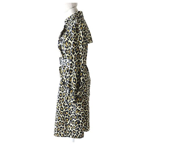 MARC JACOBS Women's Leopard Trench Coat XS - view 2