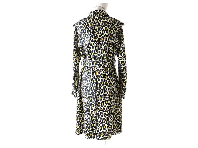 MARC JACOBS Women's Leopard Trench Coat XS - view 3