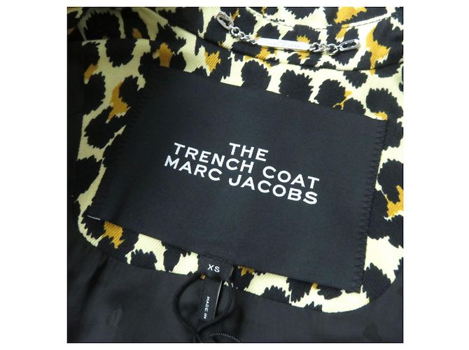 MARC JACOBS Women's Leopard Trench Coat XS - view 9