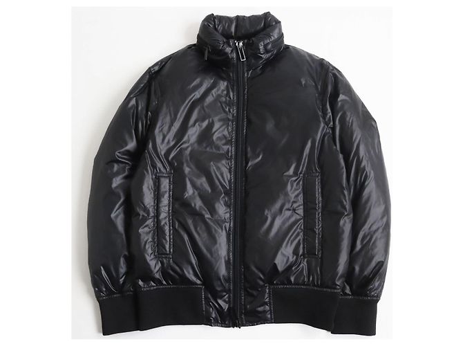 Chaqueta de plumas Armani R-EA-MI Logo, Negra, Hombre - vista 2