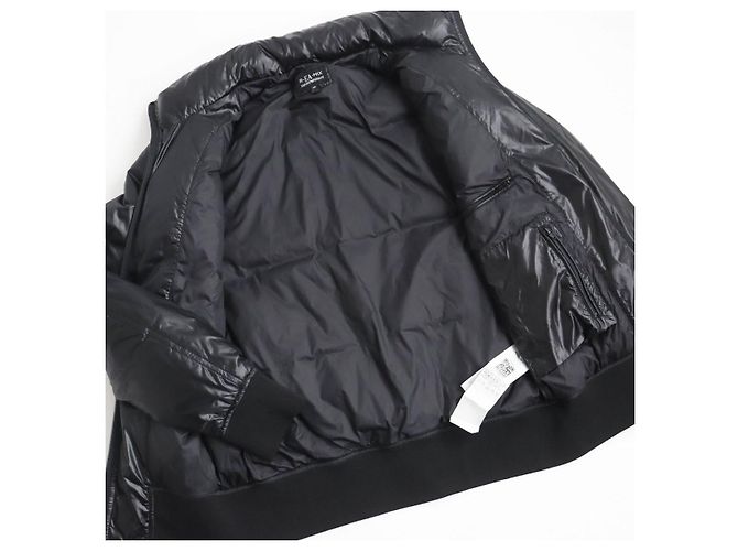 Chaqueta de plumas Armani R-EA-MI Logo, Negra, Hombre - vista 4