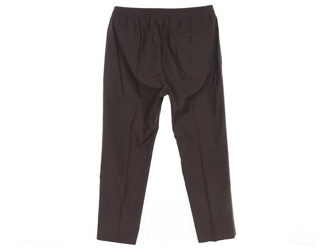 Hermès Pantalones de algodón Hermes Castaño - vista 2