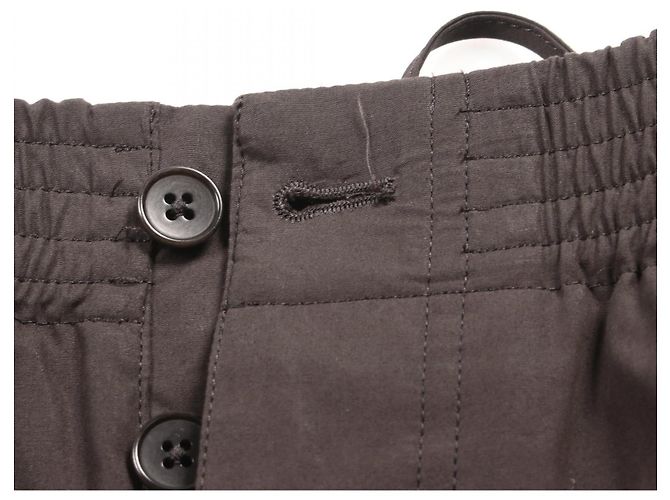 Hermès Pantalones de algodón Hermes Castaño - vista 8