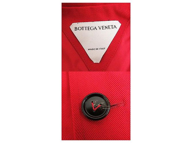 Abrigo Trench de Algodón Bottega Veneta - vista 4