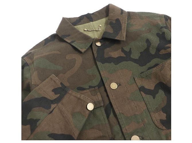 Louis Vuitton x Supreme Monogram Camouflage Jeansjacke - vista 2