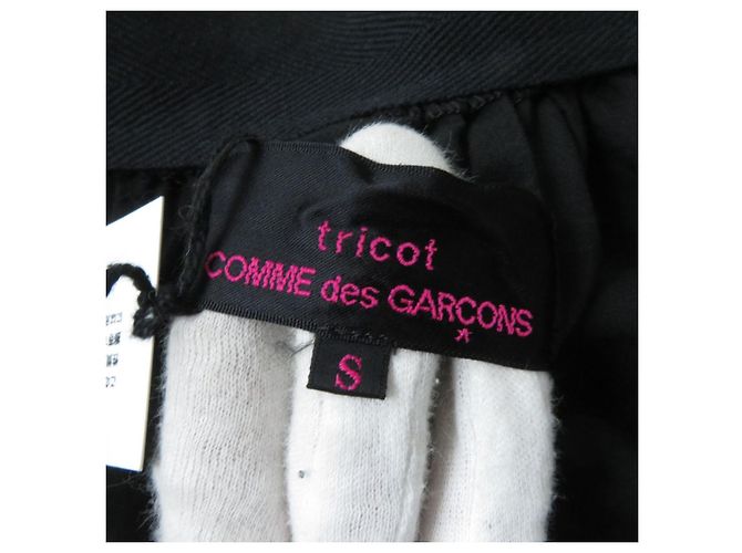 Gonna avvolgente nera COMME des GARCONS TB-S205 S - vista 9