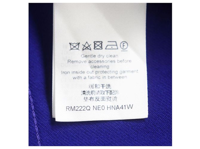 Louis Vuitton Denim-Jacke Blau 44 Authentisch - Ansicht 10