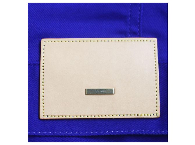 Louis Vuitton Denim-Jacke Blau 44 Authentisch - Ansicht 7