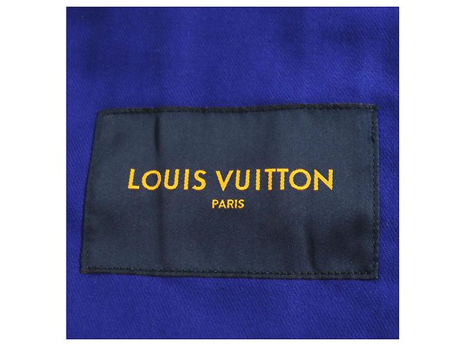 Louis Vuitton Denim-Jacke Blau 44 Authentisch - Ansicht 8