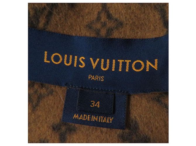 Abrigo Trench de Algodón Louis Vuitton Beige - vista 11