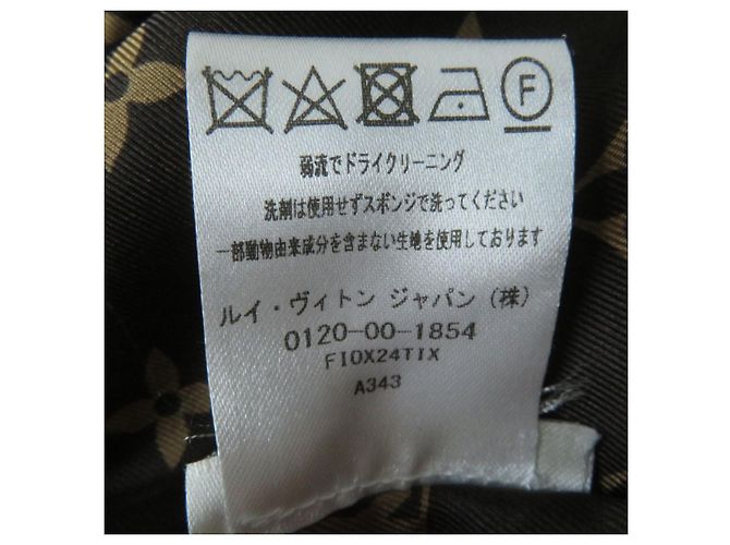 Abrigo Trench de Algodón Louis Vuitton Beige - vista 13
