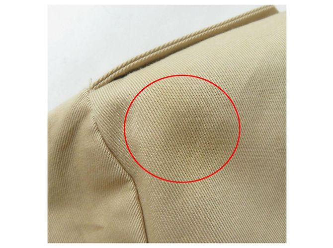 Abrigo Trench de Algodón Louis Vuitton Beige - vista 16