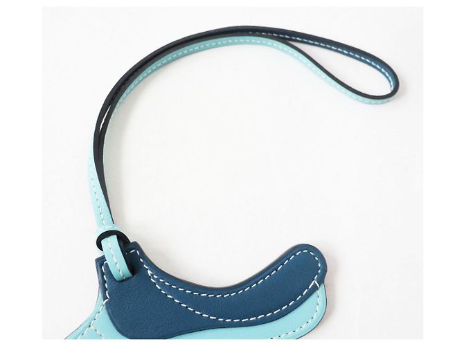 Hermès Hermes Charm Swift Blau - Ansicht 6