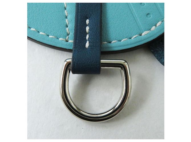 Hermès Hermes Charm Swift Blau - Ansicht 8