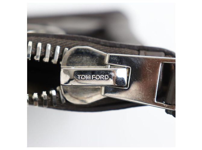 TOM FORD Grande Pochette in Pelle - vista 6