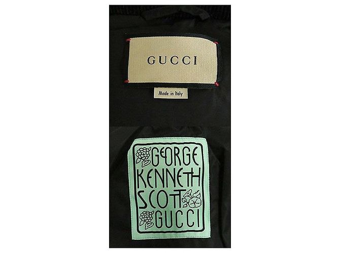 Chaleco de plumas de nylon Gucci Negro - vista 7
