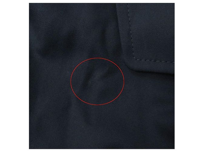 Trench coat Mackintosh in cotone Blu navy - vista 13